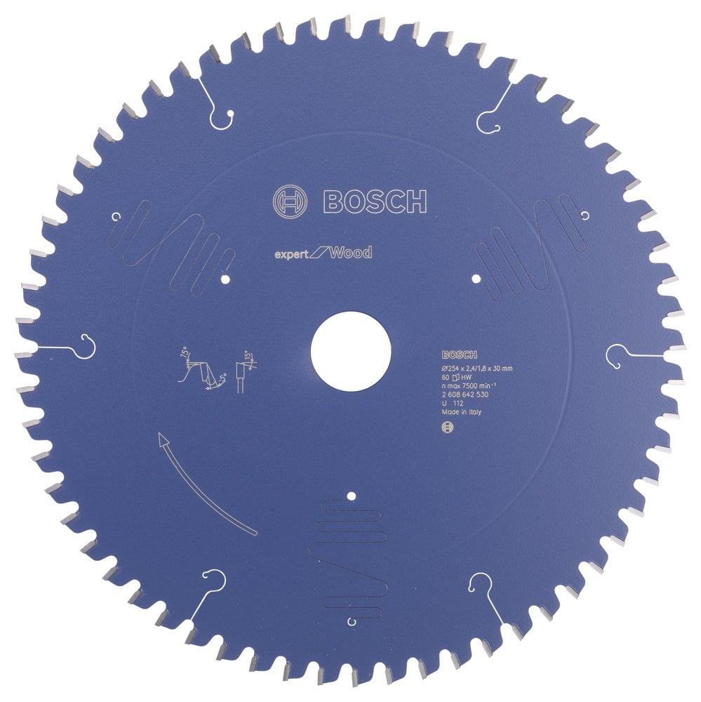 Bosch Expert for Wood 254*30 mm 60 Diş