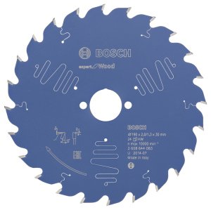 Bosch Expert for Wood 190*30 mm 24 Diş