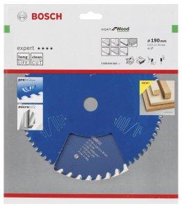 Bosch Expert for Wood 190*30 mm 40 Diş