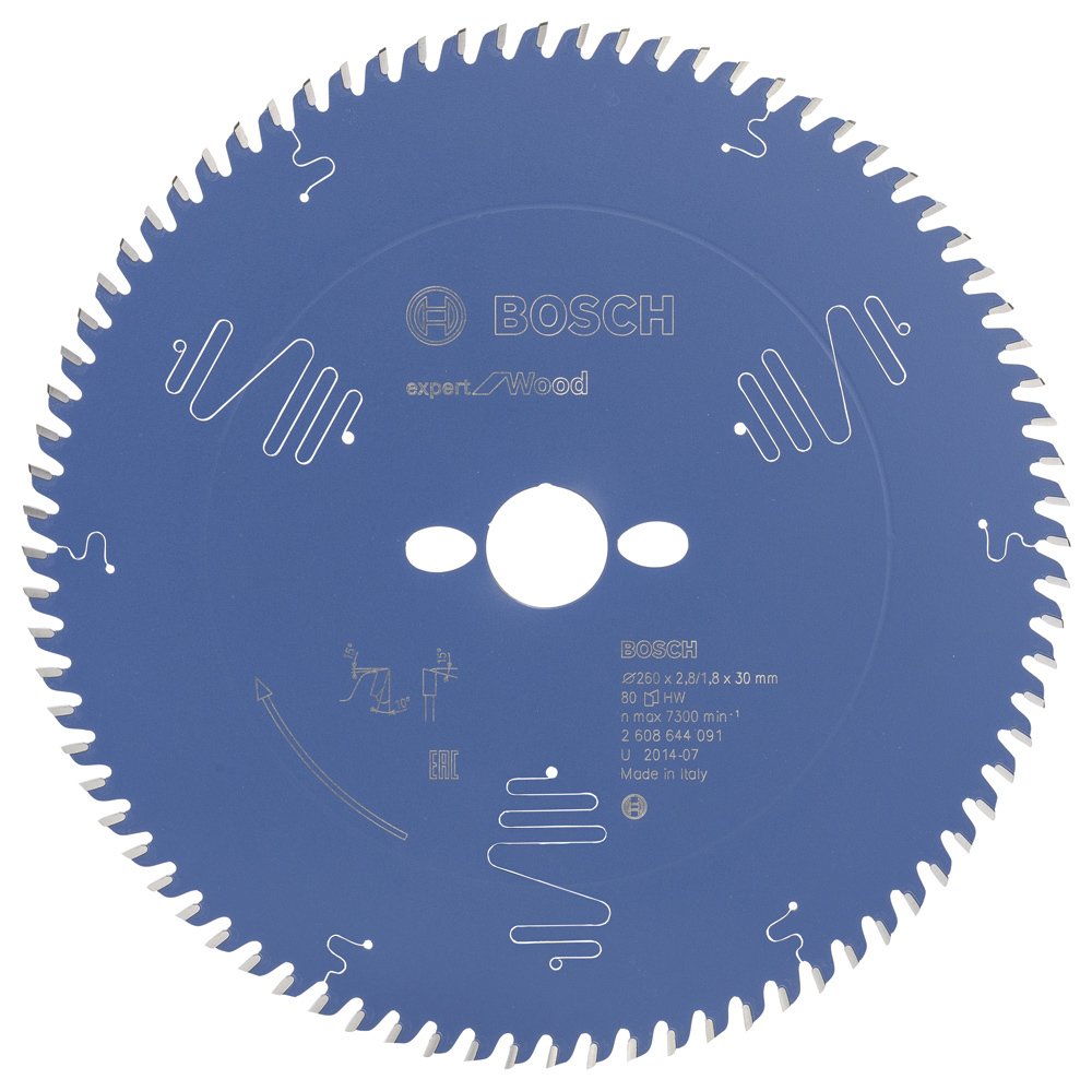 Bosch Expert for Wood 260*30 mm 80 Diş