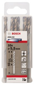 Bosch HSS-Co 5,5*93 mm 10'lu Paket