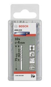 Bosch HSS-Co 6,2*101 mm 10'lu Paket