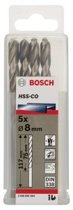 Bosch HSS-Co 8*117 mm 5'li Paket
