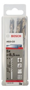 Bosch HSS-Co 8,5*117 mm 5'li Paket