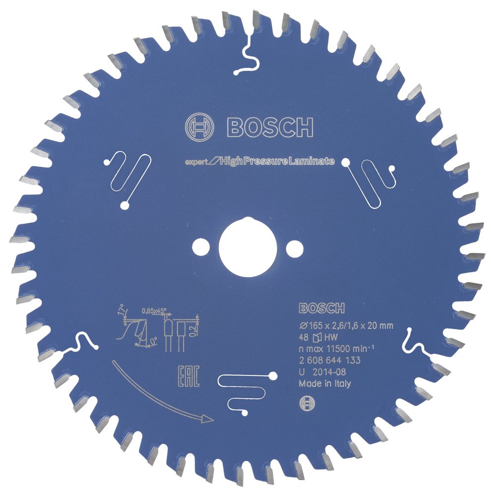 Bosch Expert for High Pressure Laminate 165*20 mm 48 Diş