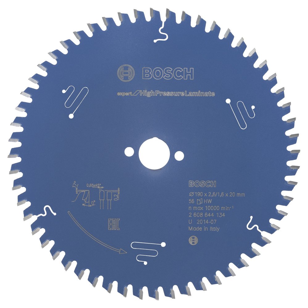 Bosch Expert for High Pressure Laminate 190*20 mm 56 Diş