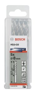 Bosch HSS-Co 9,8*133 mm 5'li Paket