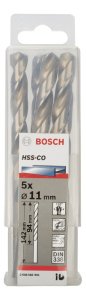 Bosch HSS-Co 11*142 mm 5'li Paket