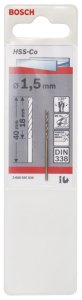 Bosch HSS-Co 1,5*40 mm 1'li Paket