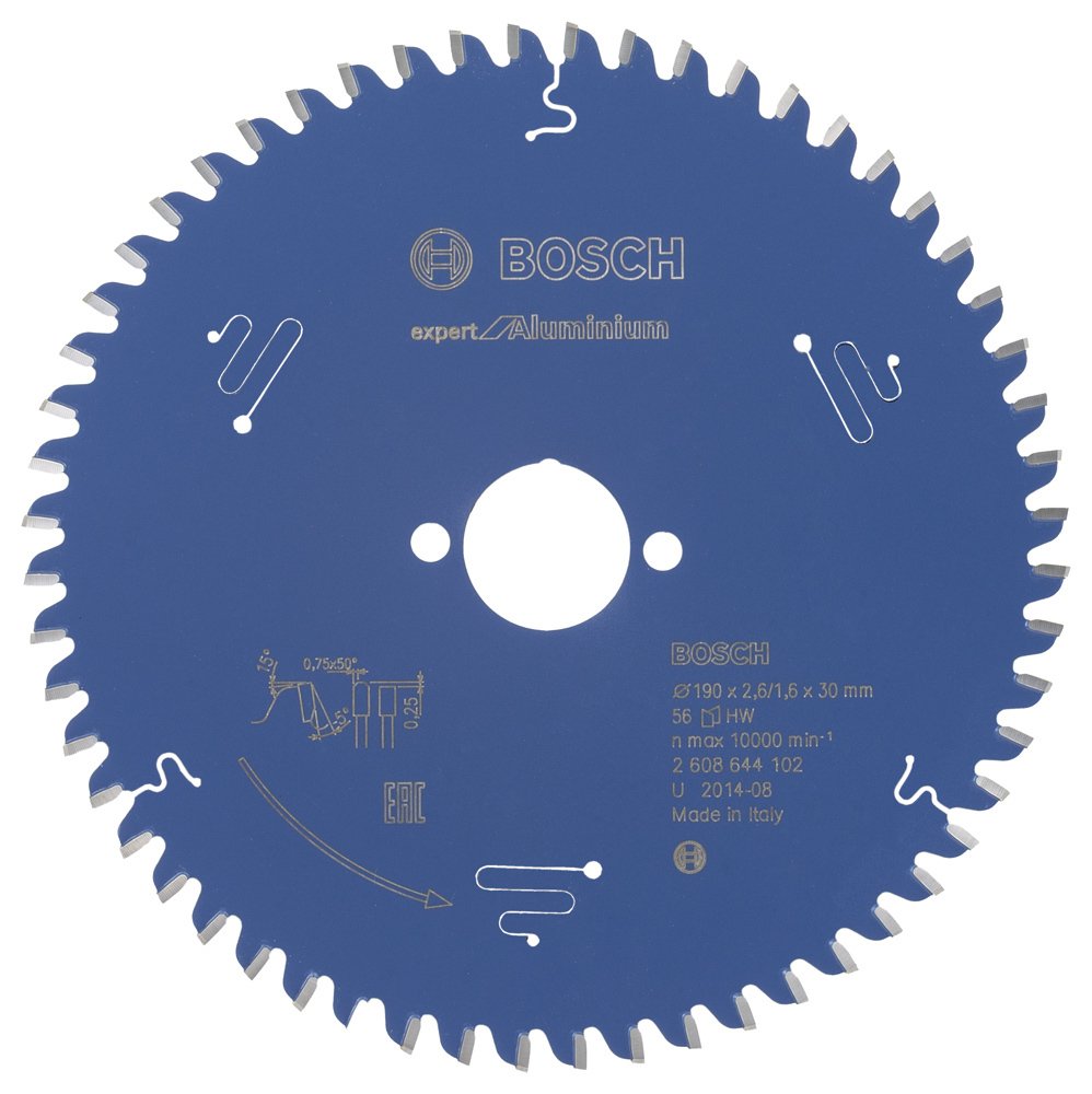 Bosch Expert for Aluminium 190*30 mm 56 Diş