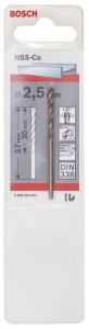 Bosch HSS-Co 2,5*57 mm 1'li Paket