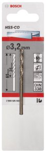 Bosch HSS-Co 3,2*65 mm 1'li Paket
