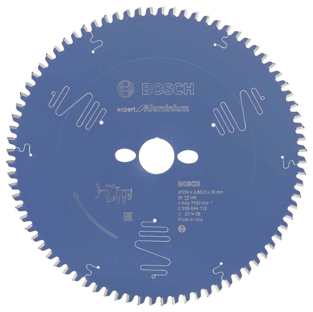 Bosch Expert for Aluminium 254*30 mm 80 Diş