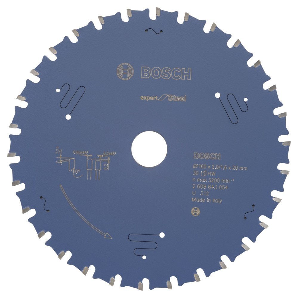 Bosch Expert for Steel 160*20 mm 30 Diş