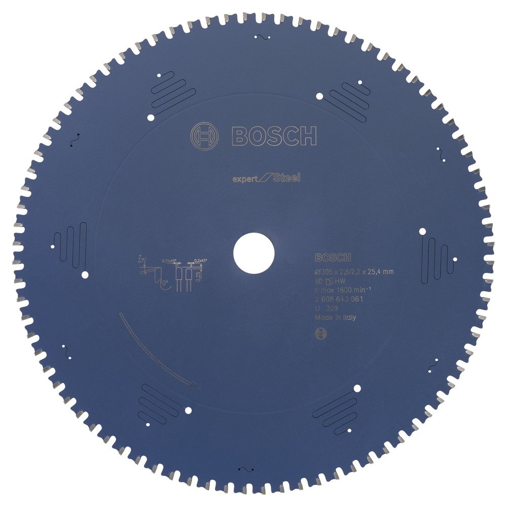 Bosch Expert for Steel 305*25,40 mm 80 Diş