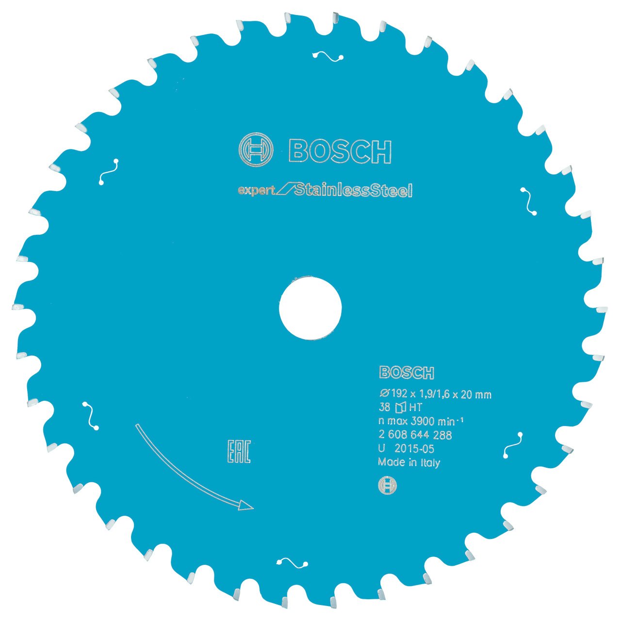 Bosch Expert for Stainless Steel 192*20 38 mm Diş