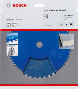 Bosch Expert for Sandwich Panel 190*30 36 Diş