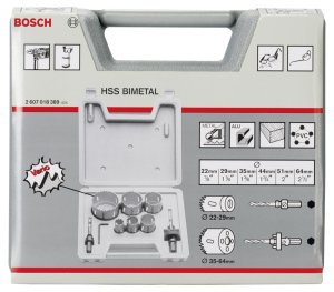Bosch 9 Parçalı Bimetal Panç Seti 22-64 mm