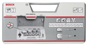 Bosch 14 Parçalı Bimetal Panç Seti 19-76 mm