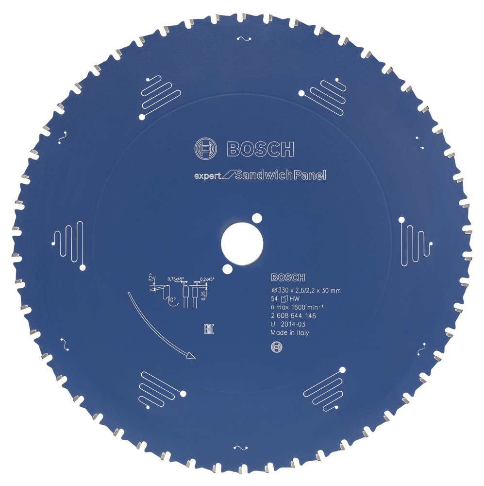 Bosch Expert for Sandwich Panel 355*30 mm 80 Diş