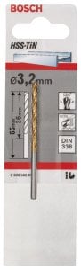 Bosch HSS-TiN 3,2*65 mm