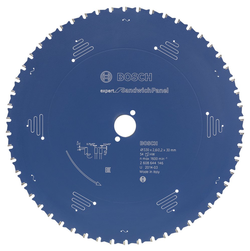 Bosch Expert for Sandwich Panel 450*30 mm 86 Diş