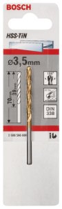 Bosch HSS-TiN 3,5*70 mm