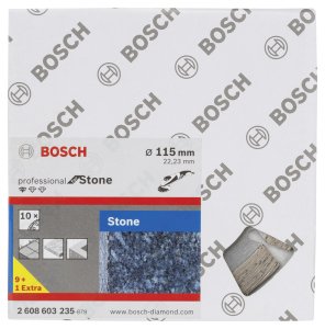 Bosch 9+1 Standard for Stone 115 mm