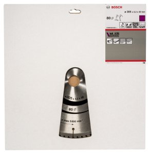 Bosch MultiMaterial 305*30 mm 80 Diş