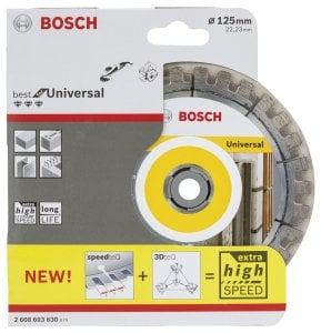 Bosch Best for Universal and Metal 125 mm