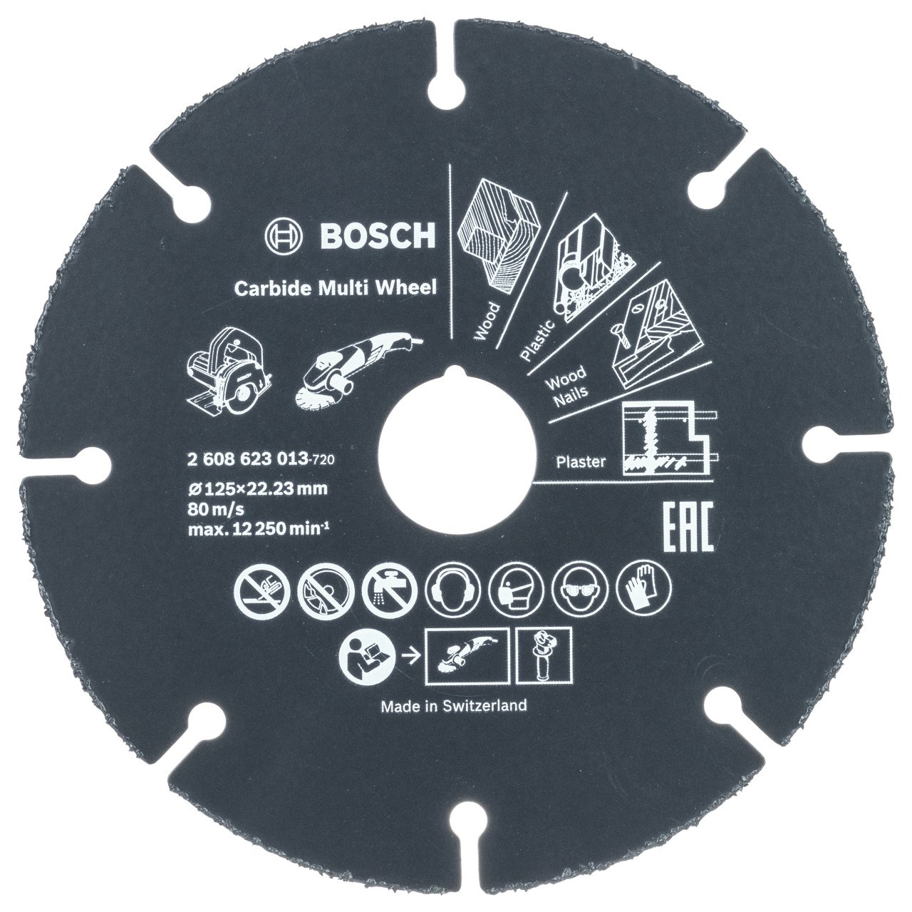 Bosch Carbide Multi Wheel 125 mm