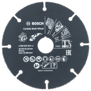 Bosch Carbide Multi Wheel 125 mm