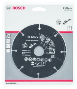 Bosch Carbide Multi Wheel 125 mm