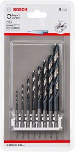 Bosch Impact Ctrl HSS 8'li Set - Click