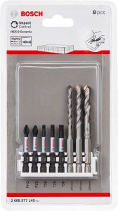Bosch Impact Ctrl HEX-9 Ceramic/PowerBit 8'li