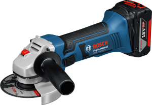 Bosch Professional GWS 18-125 V-LI  4 Ah Çift Akülü Taşlama - L-boxx Çantalı
