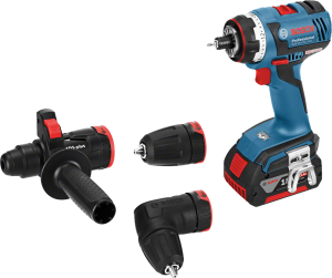 Bosch Professional GSR 18 V-EC FC2 Set 4 Ah Çift Akülü Delme/Vidalama - Kömürsüz Motor