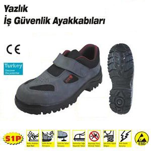S1P YAZLIK İŞ GÜVENLİĞİ AYAKKABISI