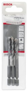 Bosch HEX-9 Ceramic 3'lü Set 5-6-8 mm