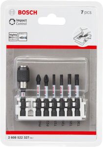 Bosch Impact Ctrl 8'li PH2/PZ2/T20-T30,50mm Mg
