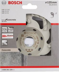 Bosch Çanak Disk Best for Concrete Speed 125 mm
