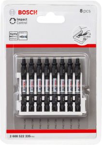 Bosch Impact Ctrl ÇiftTaraf 8'li PH2-T20,65mm