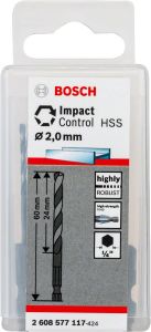 Bosch Impact Ctrl HSS 2,0*60mm 10'lu Paket