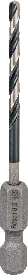Bosch Impact Ctrl HSS 3,0*72mm 10'lu Paket