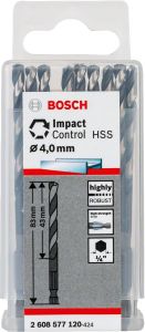 Bosch Impact Ctrl HSS 4,0*83mm 10'lu Paket