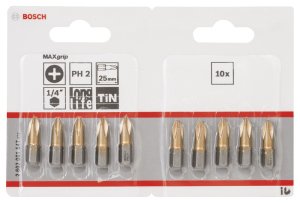 Bosch MaxGrip PH2*25 mm 10'lu
