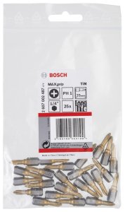 Bosch MaxGrip PH1*25 mm 25'li