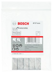 Bosch Karot Uç Segmanı 57 mm için 5 Parça