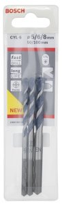 Bosch cyl-5 Blue Granite Turbo 3'lü 5-6-8 mm