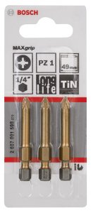 Bosch MaxGrip PZ 1*49 mm 3'lü